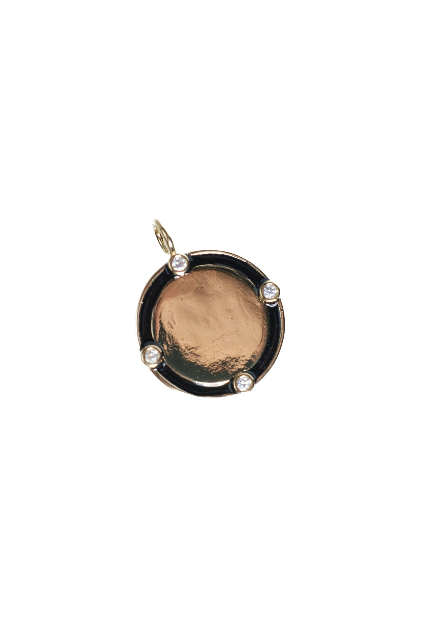 Lunchtime Crystal 316L Stainless Steel Charm