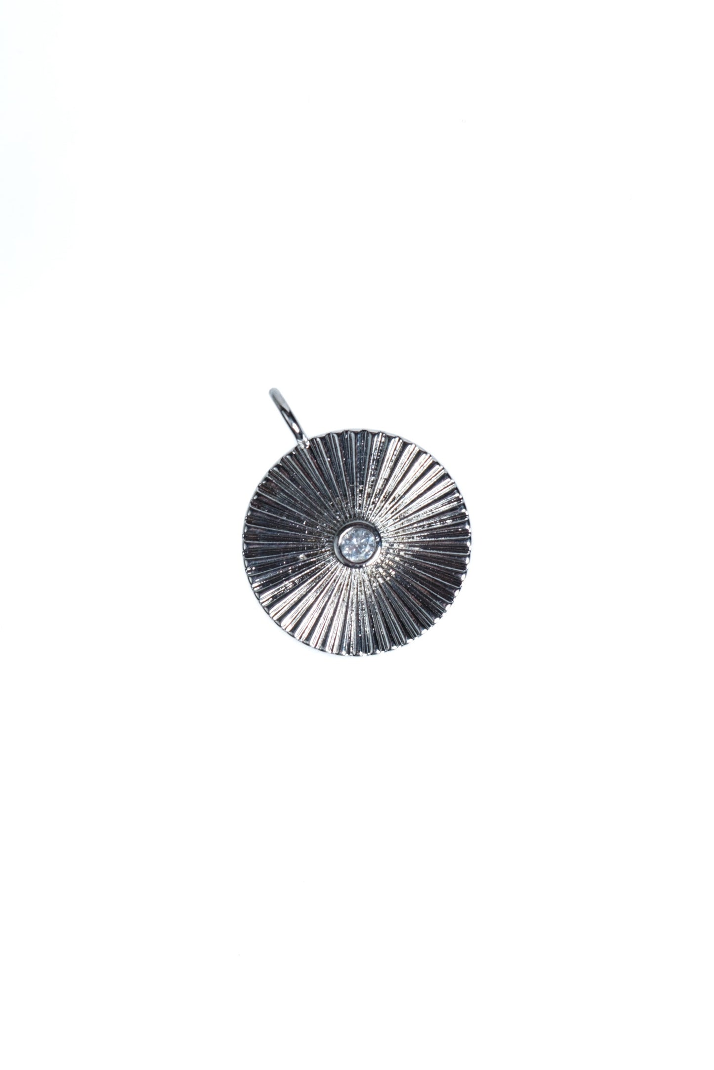 Stay Focused - Breath 316L Stainless Steel Crystal Charm
