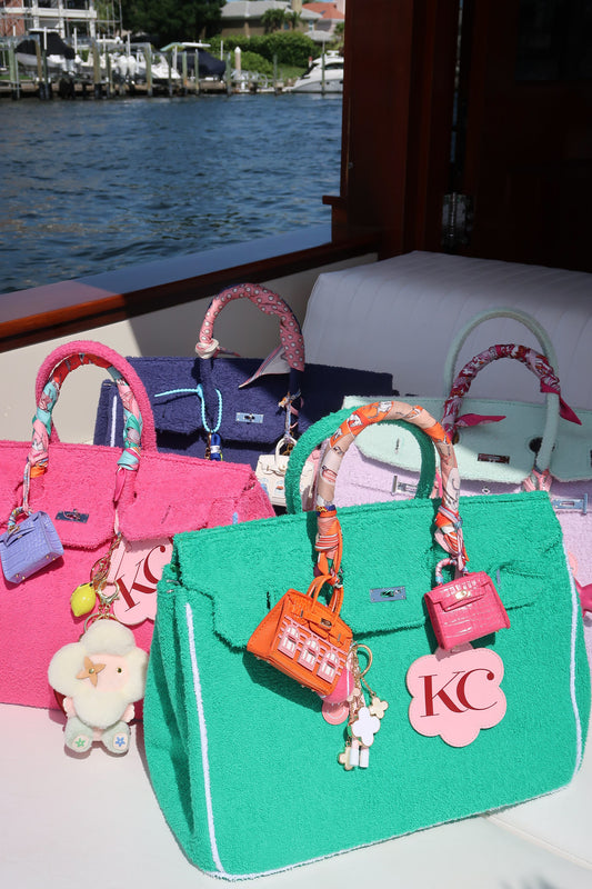 KC Chic Sundara Terrycloth Purse