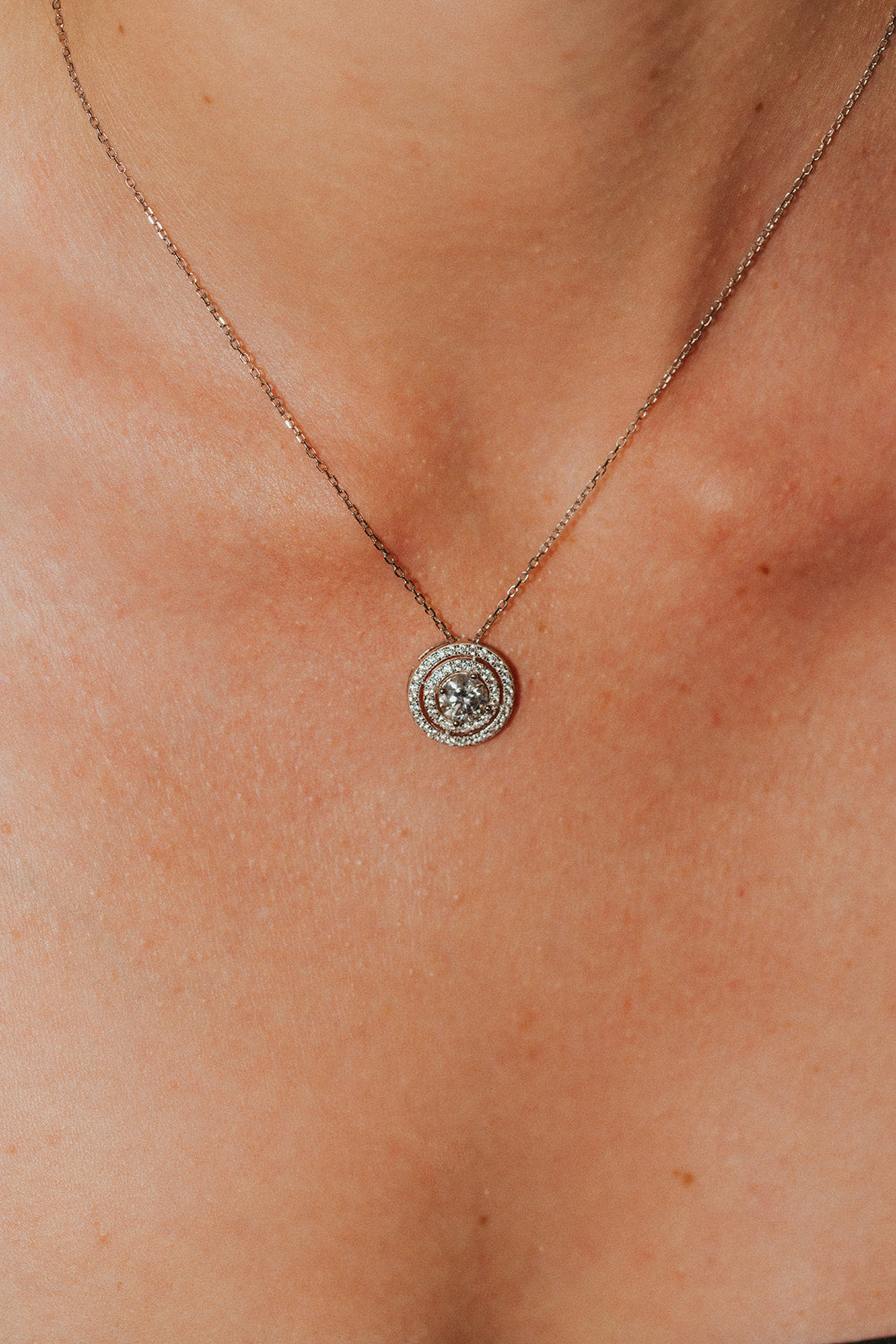 Princess Royal Moissanite Necklace