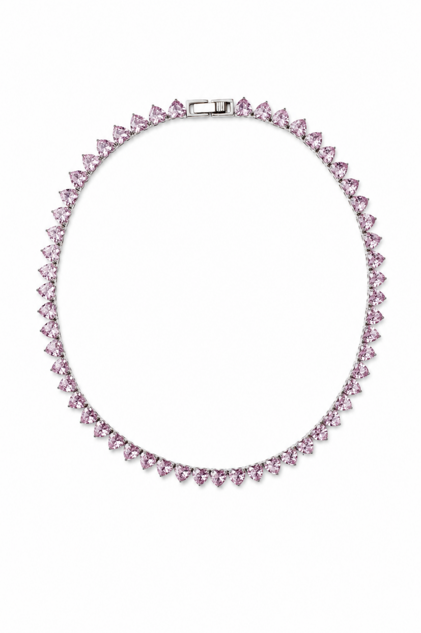 Heart Odette 5MM 16L Stainless Steel Necklace + Bracelet Duo