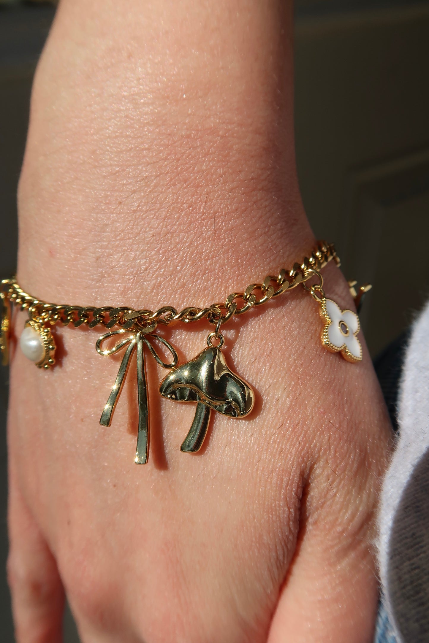Brandi's 316L Stainless Steel Charm Bracelet