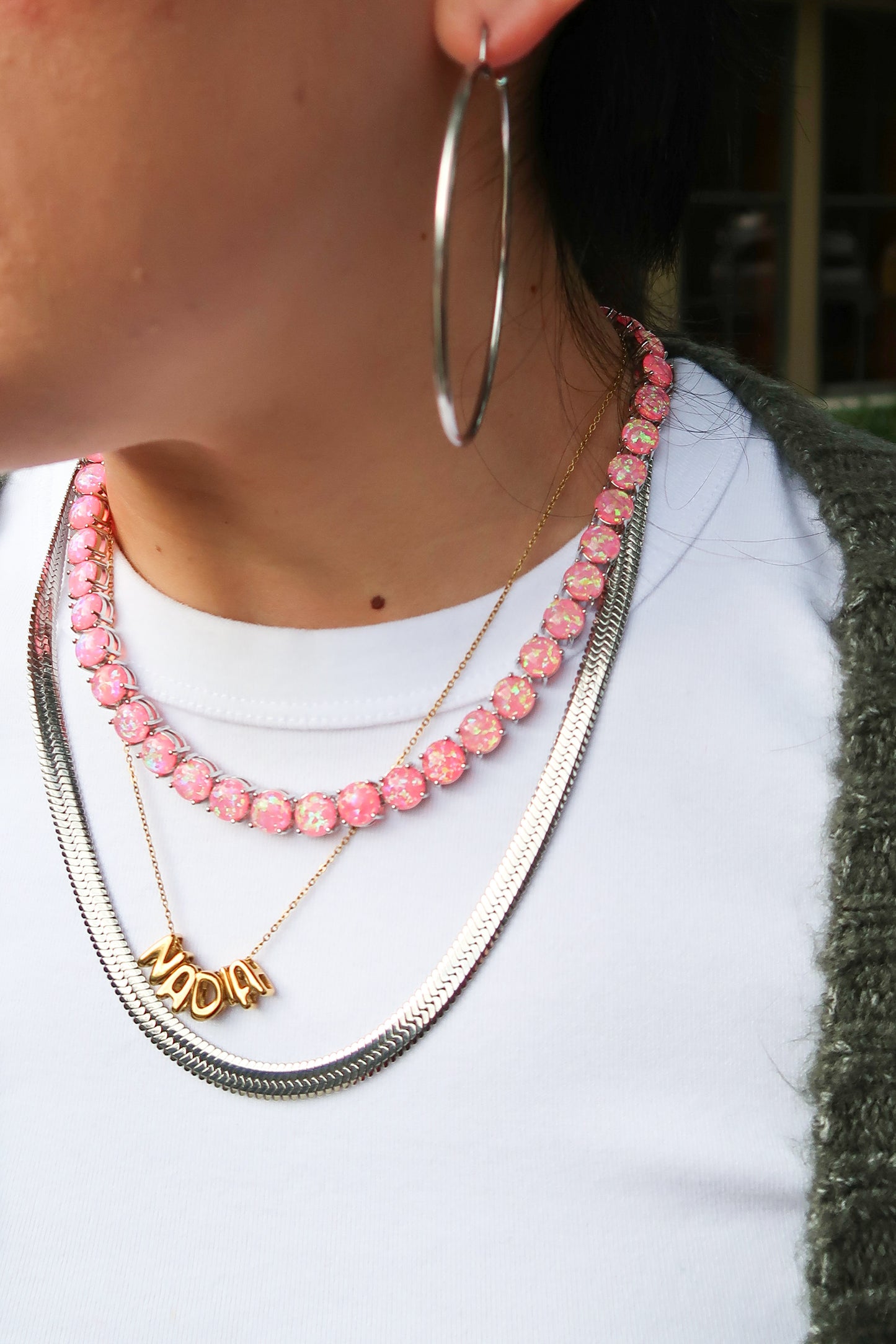 On-Repeat Hoop 316L Stainless Steel Trio