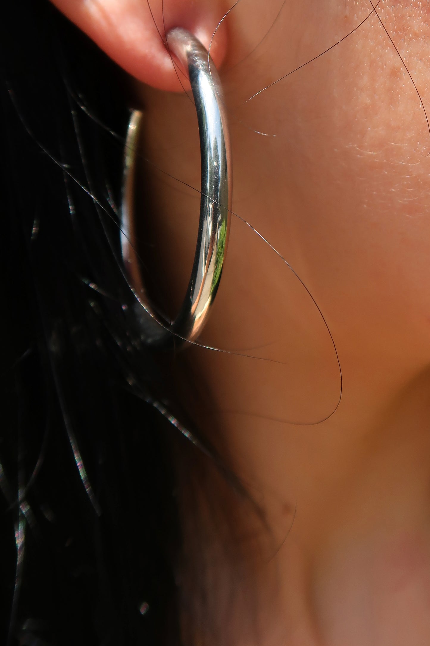 90210 Essential 316L Stainless Steel Hoops Duo