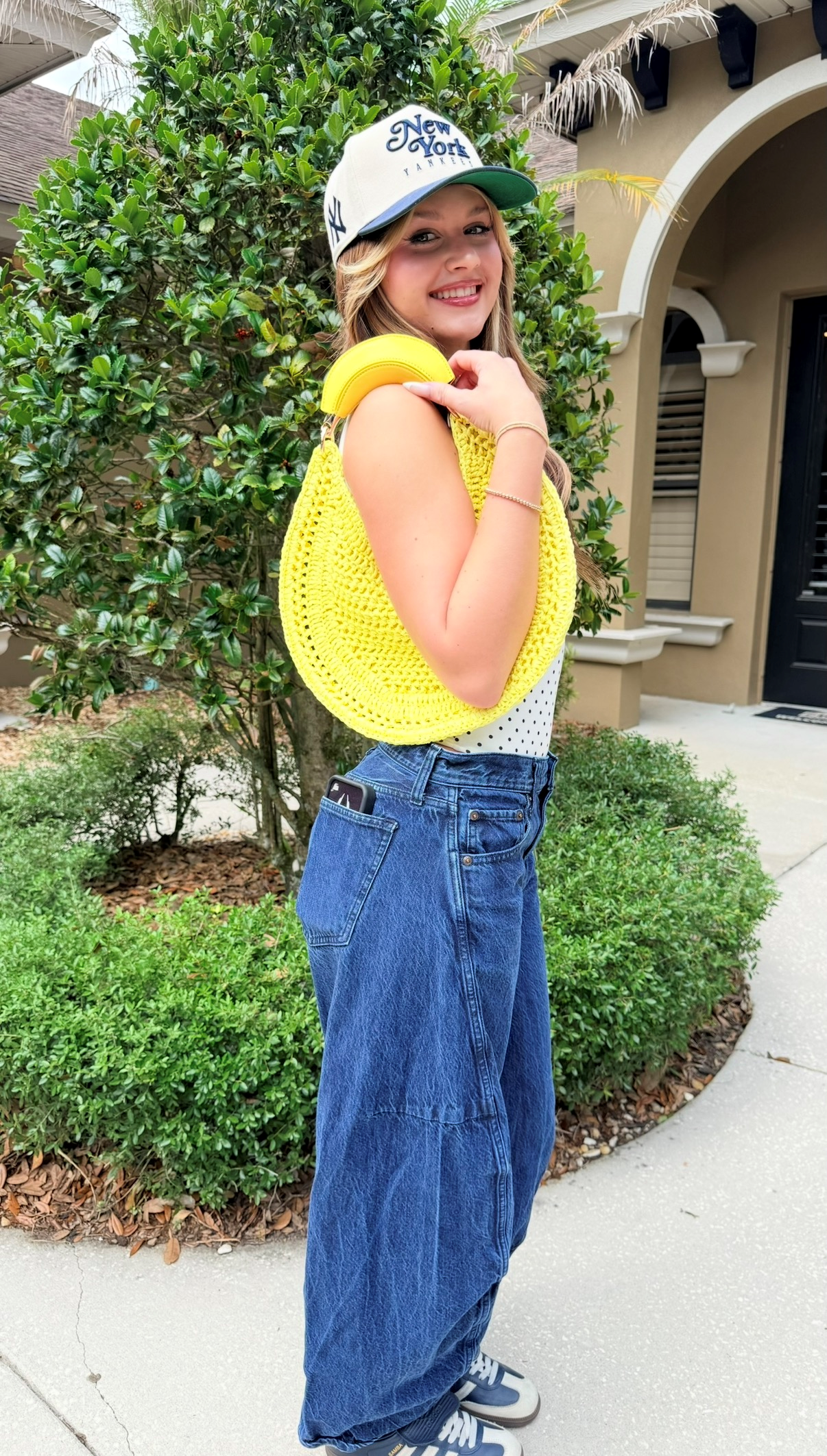 KC Banana Bag in Viscose Raffia