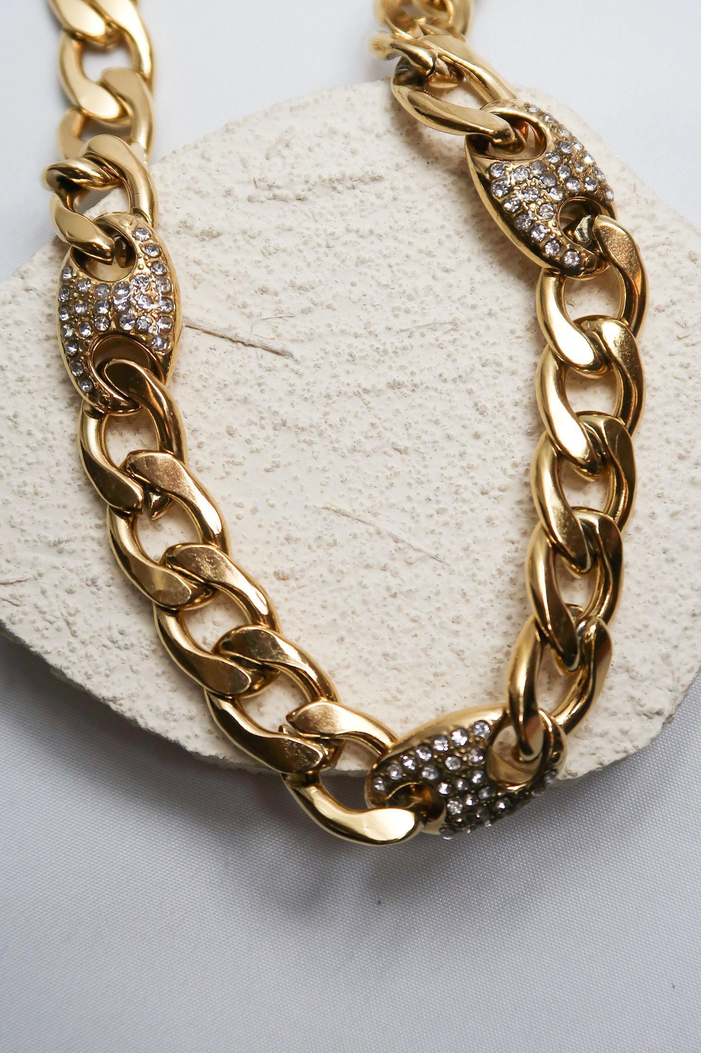 Outkast Crystal 316L Necklace and Bracelet Duo