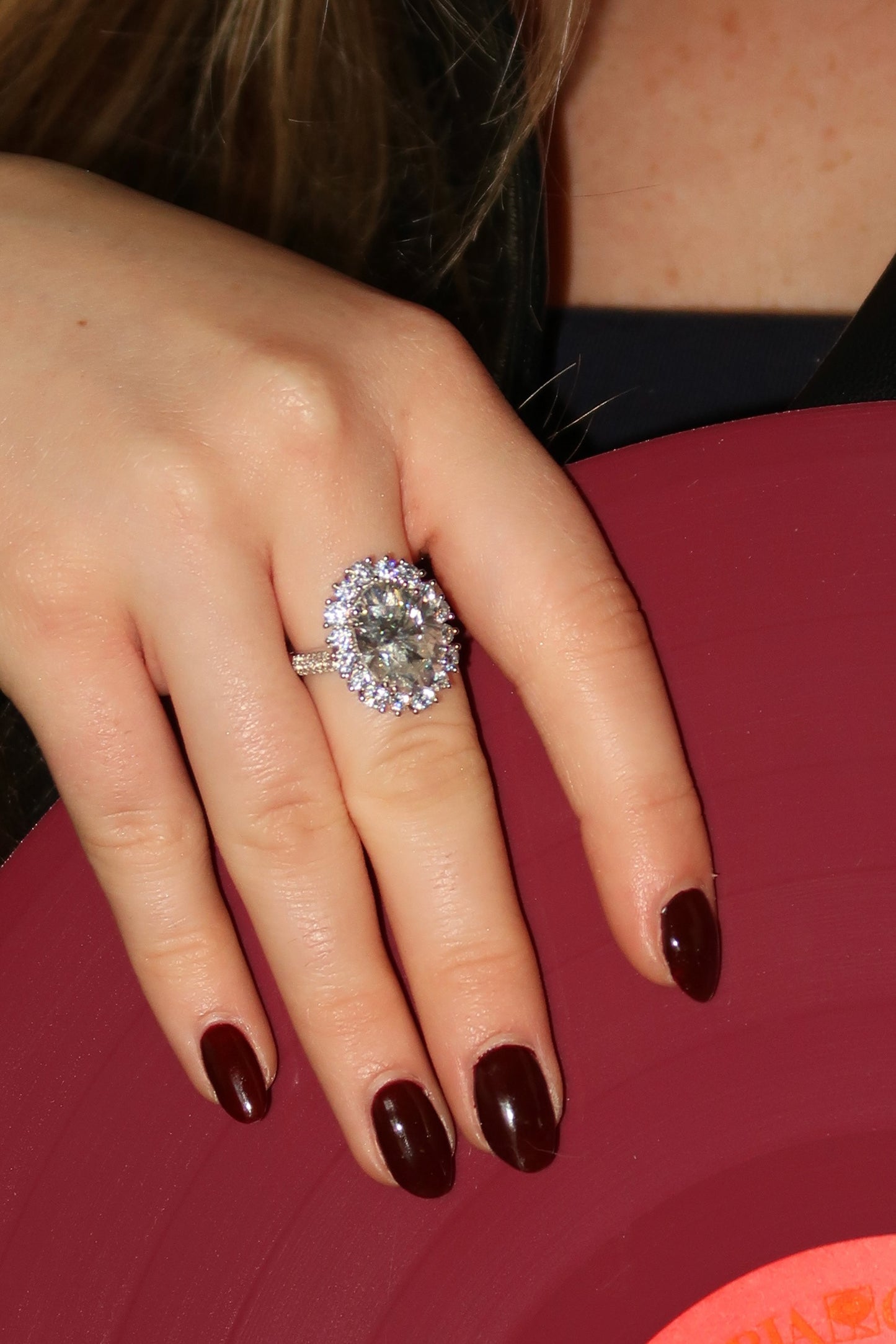 Tour De Lux Moissanite .925 Sterling SilverNecklace/Rings