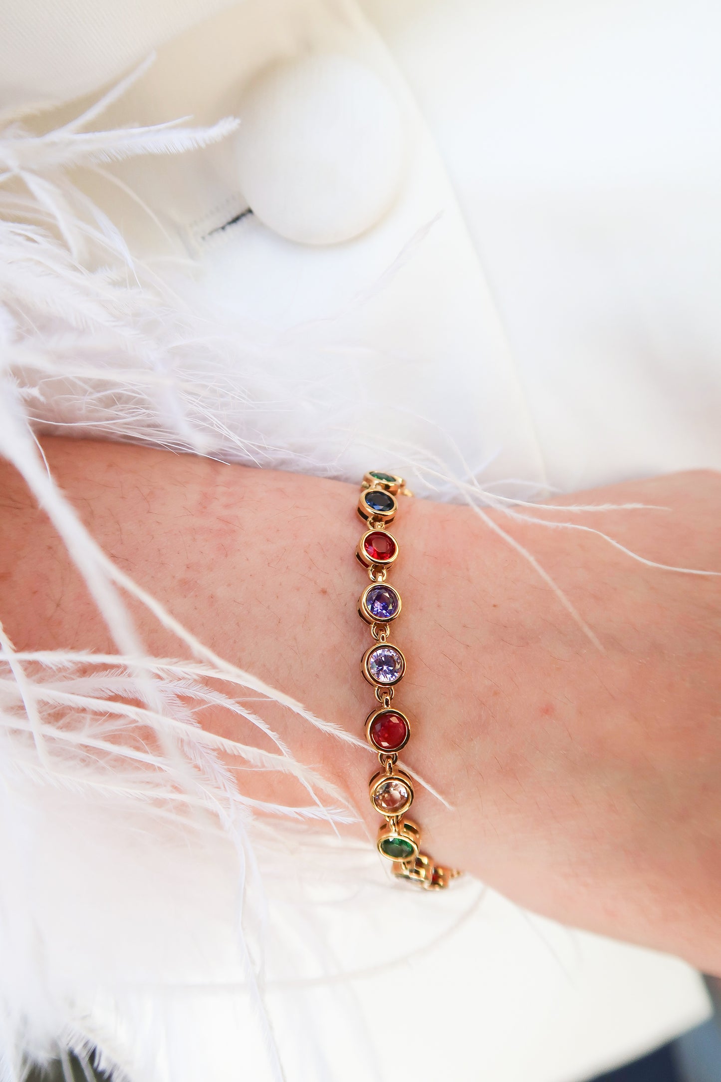 Color Me Golden 316L Stainless Steel Bracelet and Necklace Duo-pre order