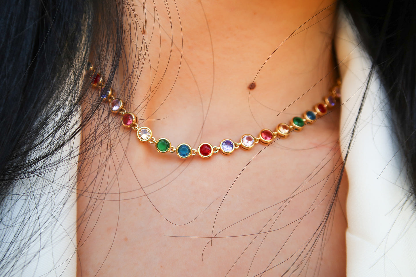 Color Me Golden 316L Stainless Steel Bracelet and Necklace Duo-pre order