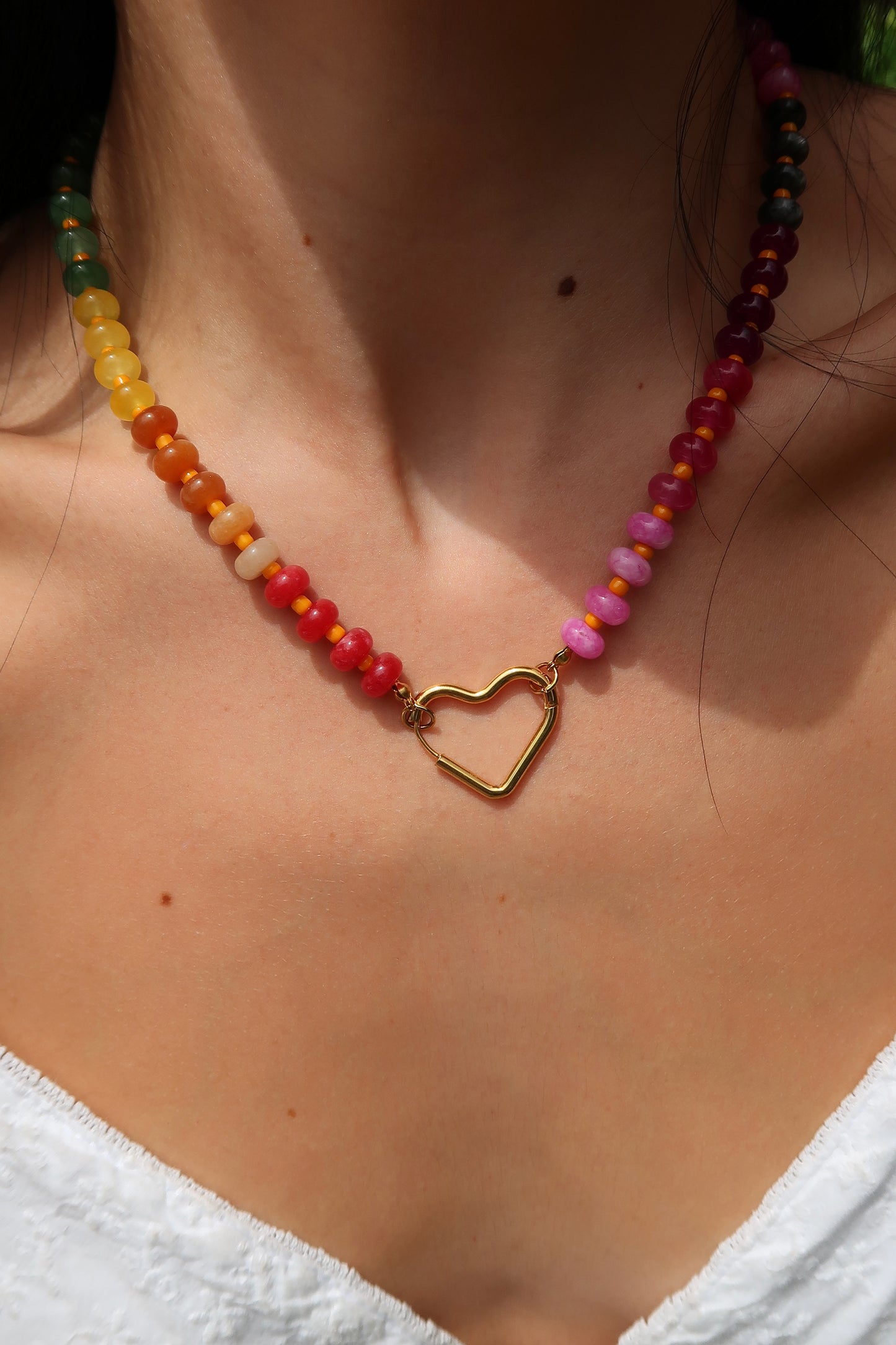 Maui But Make It Colombian Natural Stone Necklace