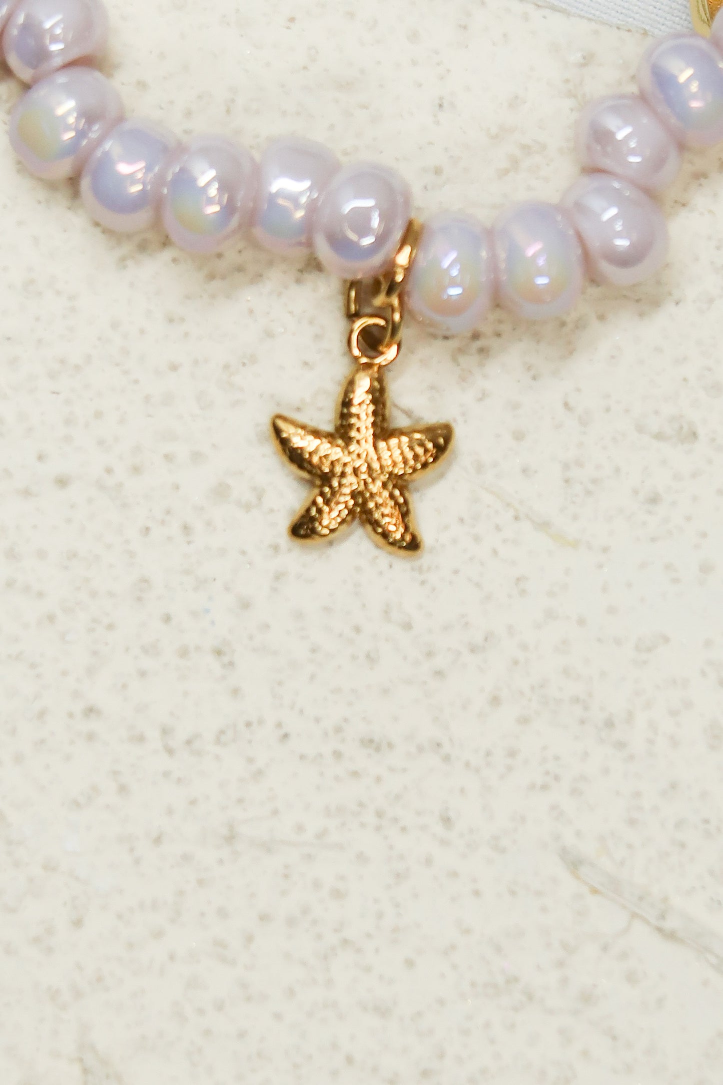 Ocean Wink Charm Pearlized Bracelet