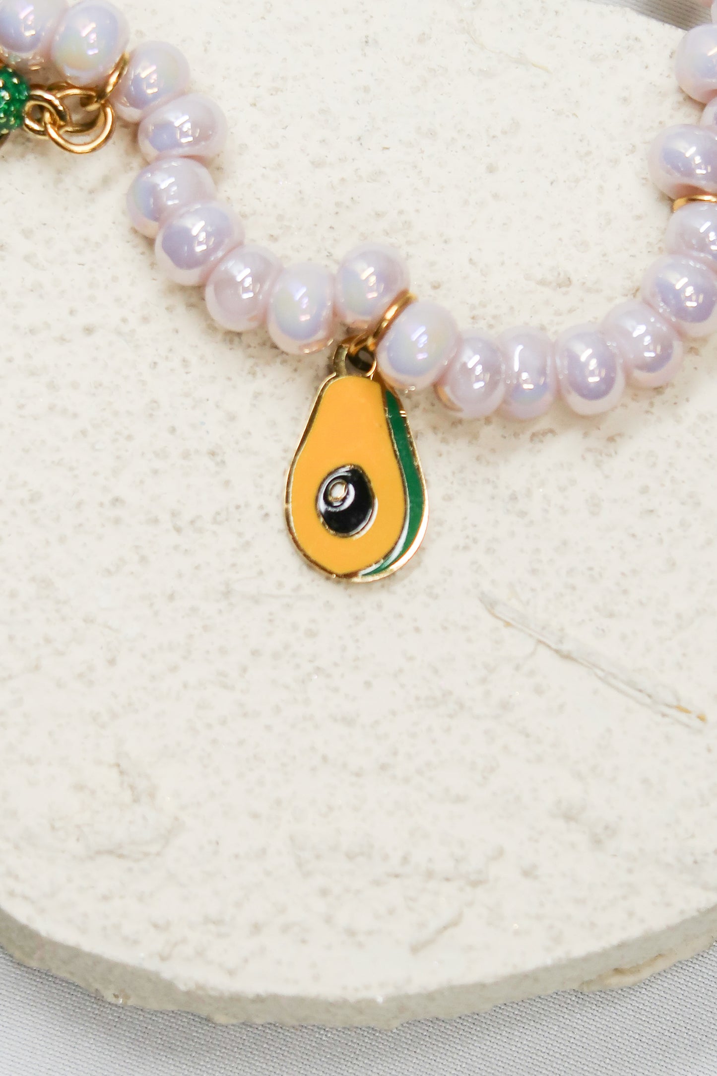 Ocean Wink Charm Pearlized Bracelet