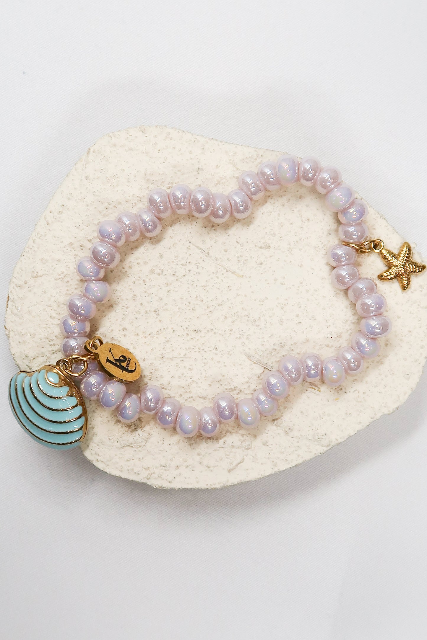 Mermaid Kiss 4 Piece Pearlized Bracelet Stack