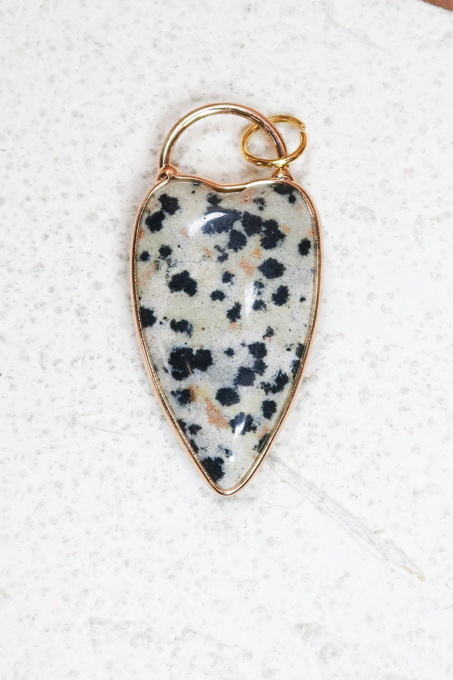 Doodle Natural Stone Charm