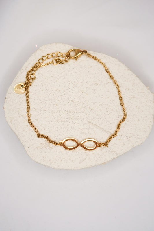 Team Connie Infinity 316L Stainless Steel Bracelet/Anklet