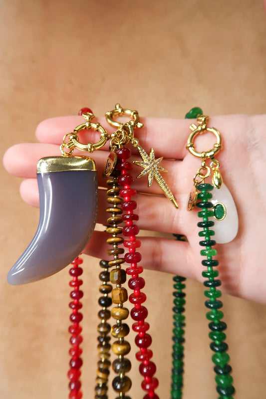 Genius Natural Stone Necklace