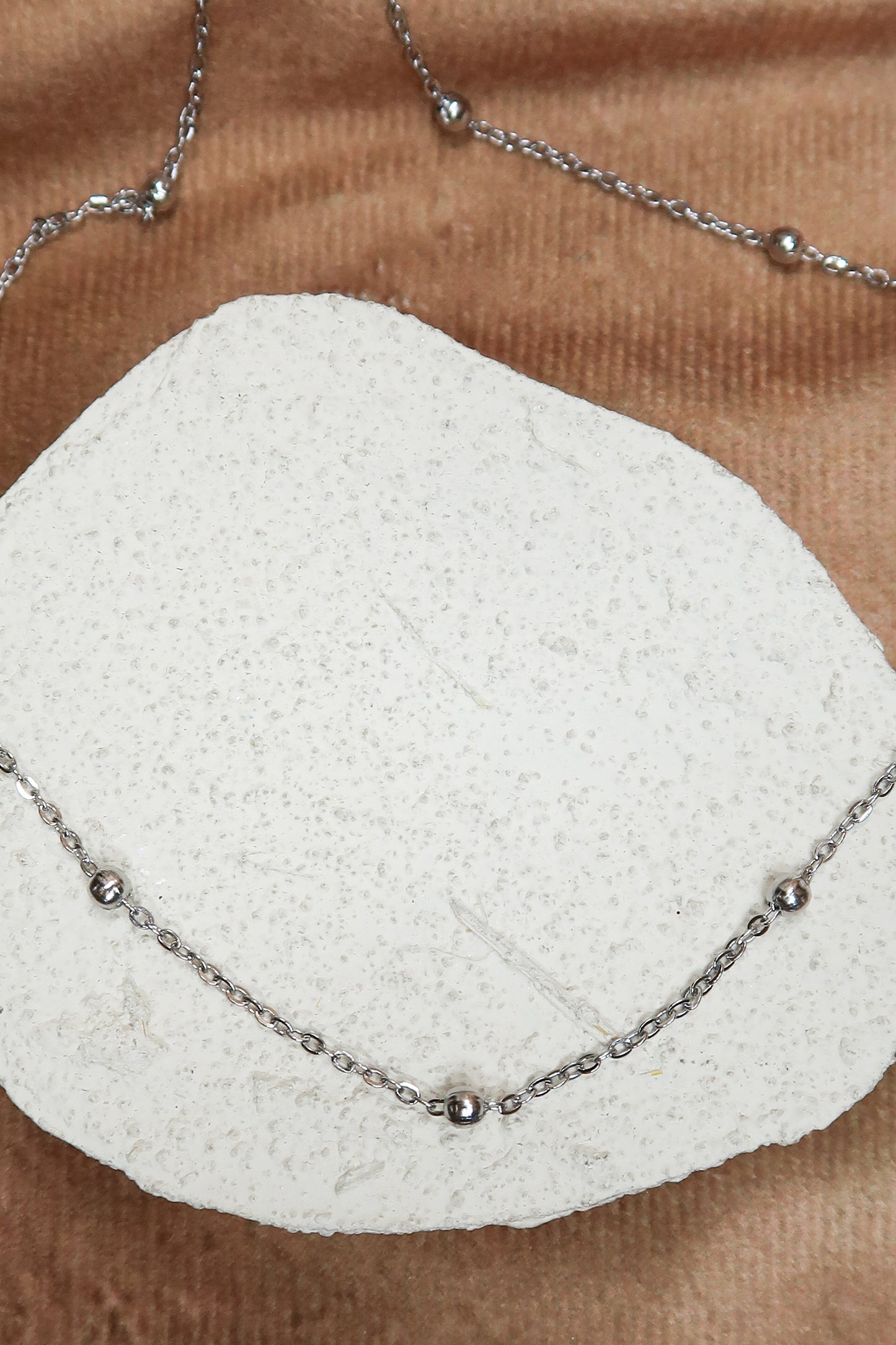 Honor Roll 316L Stainless Steel Bead Necklace