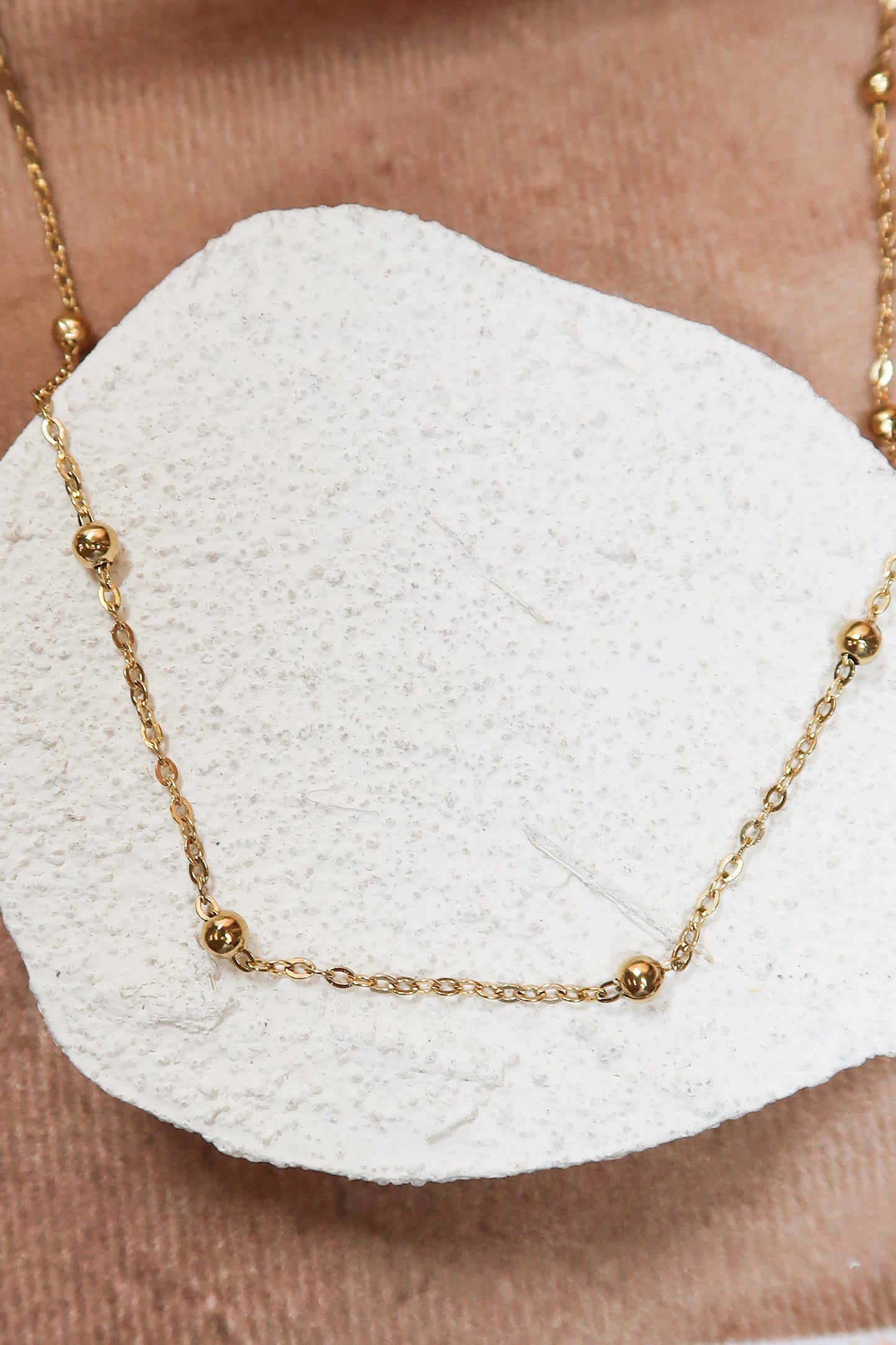 Honor Roll 316L Stainless Steel Bead Necklace