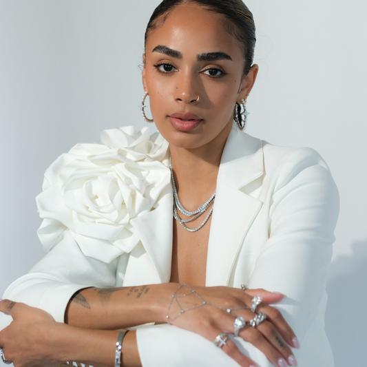 Odette .925 Sterling Silver 3MM Tennis Necklace