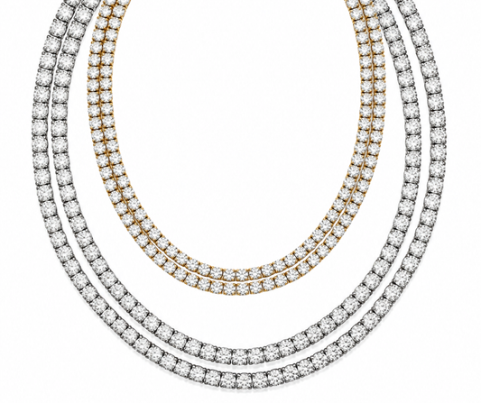 Odette 2.0 316L Stainless Steel 5MM Tennis Necklace