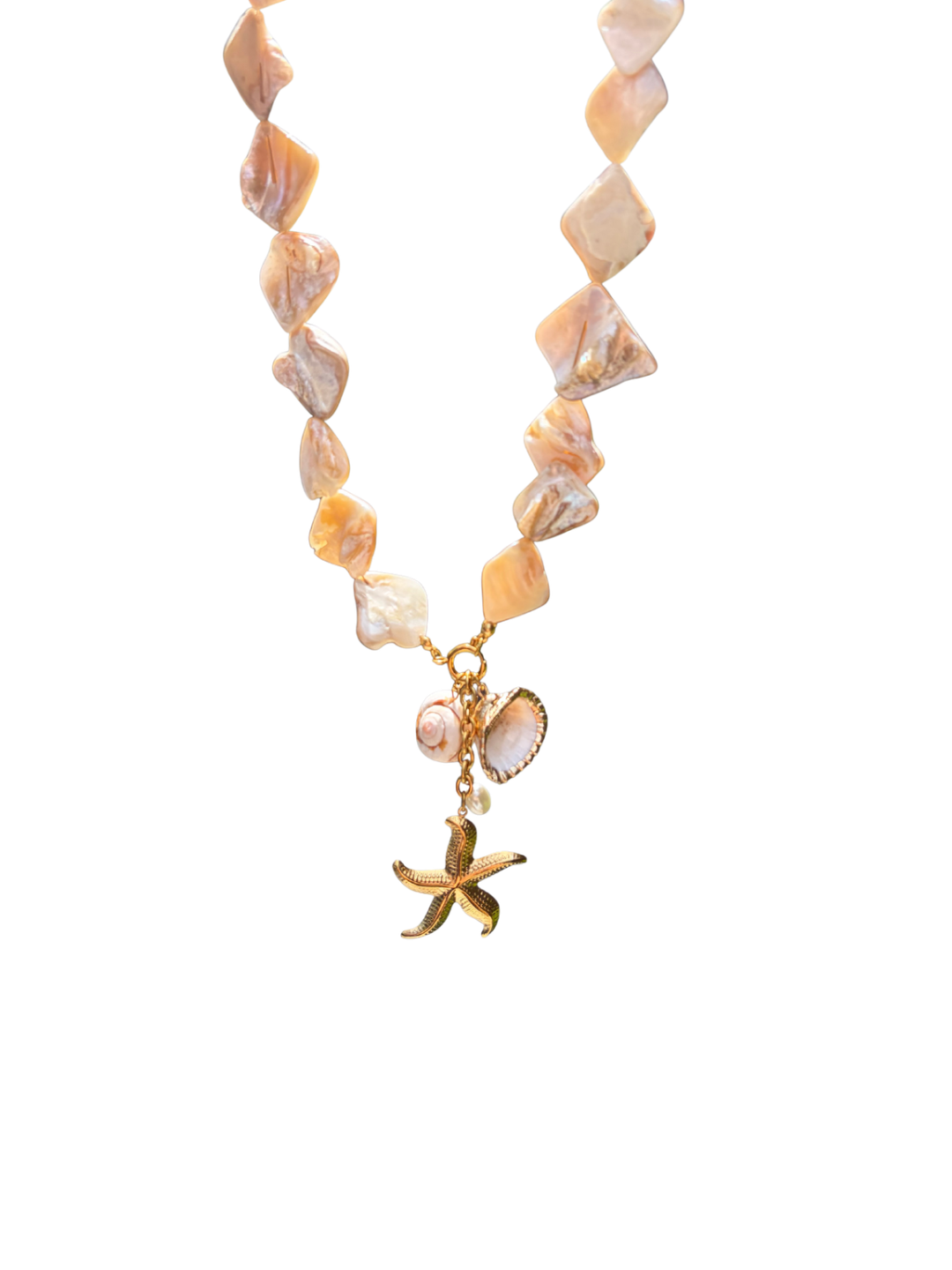 La Pearla Shell Necklace