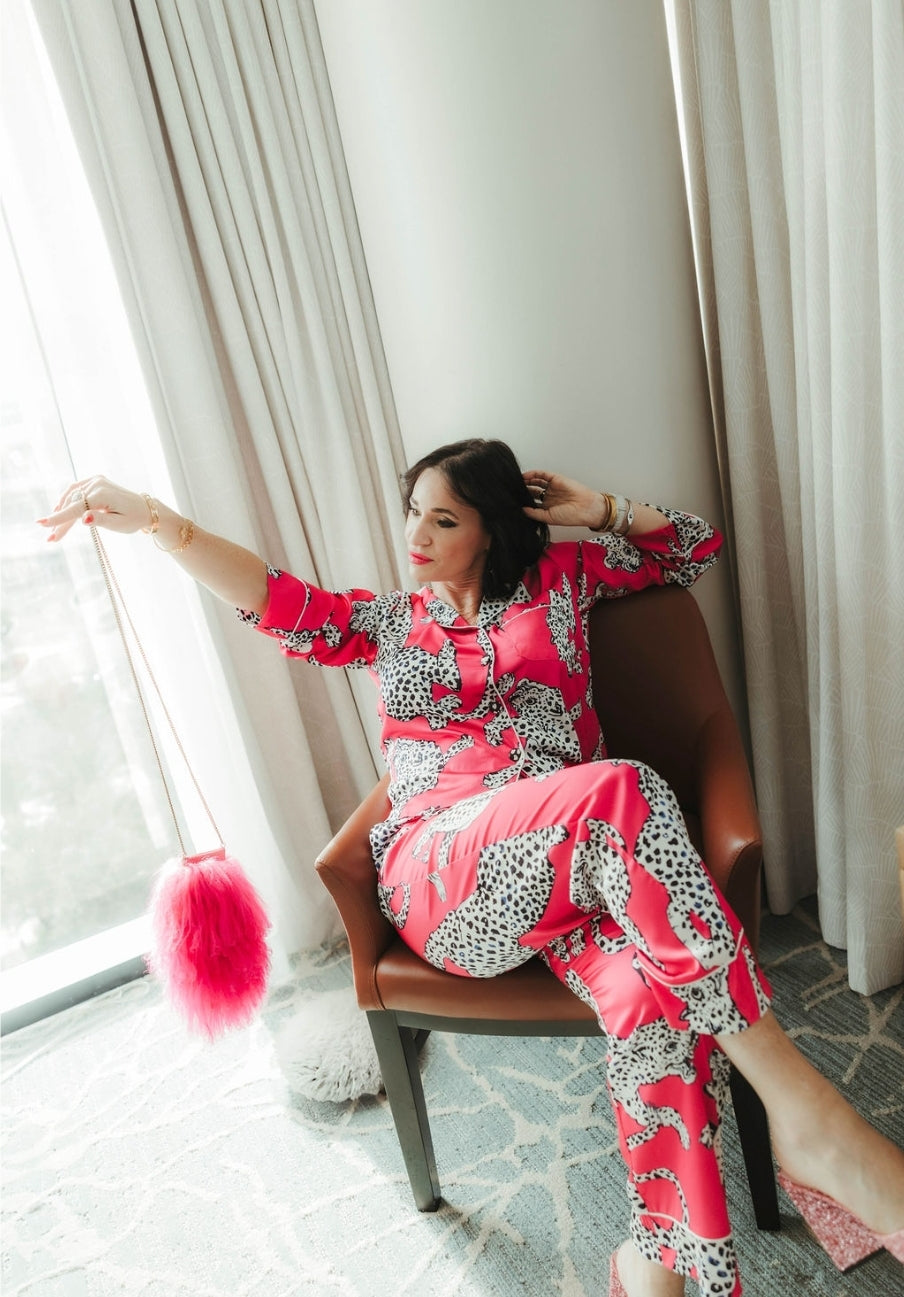 Pillow Talk Pink Luxe Pajama Set