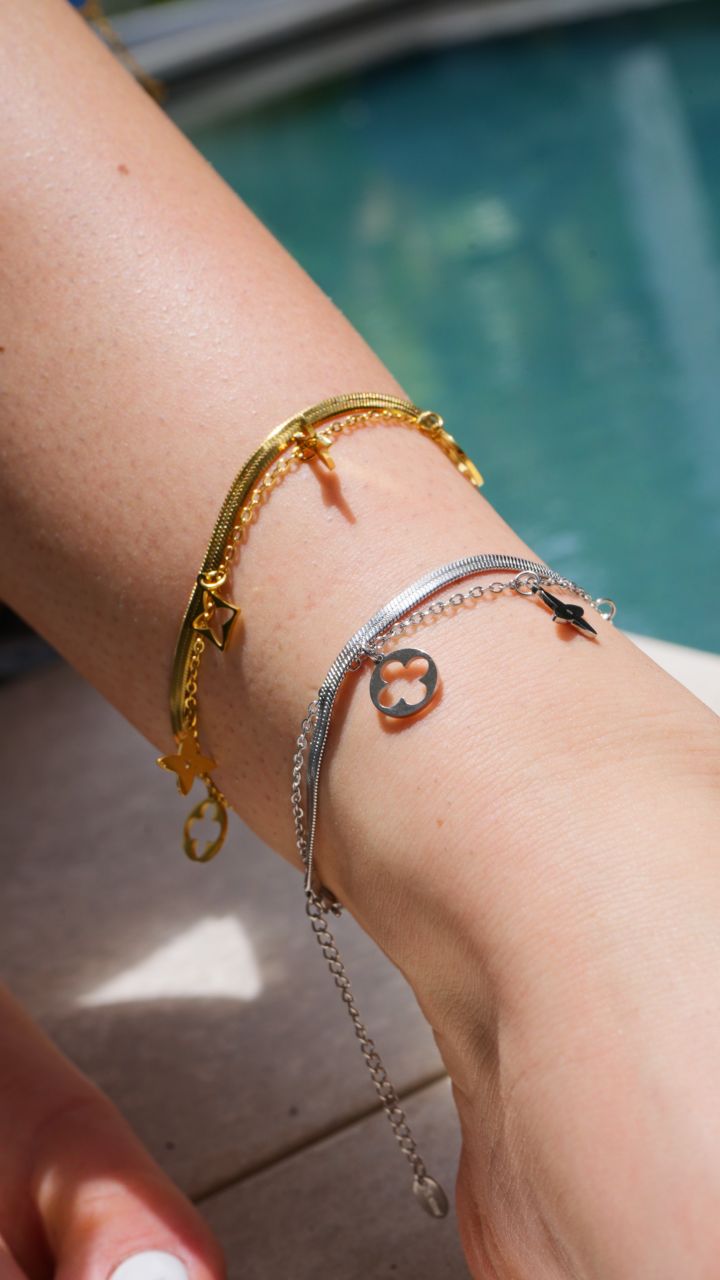 Passport Ready 316L Stainless Steel Anklet