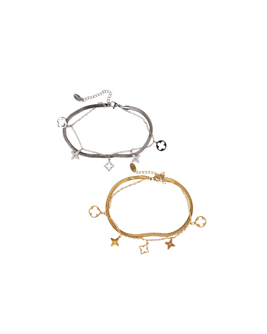Passport Ready 316L Stainless Steel Anklet