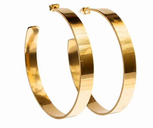 City Girl 316L Stainless Steel Hoops