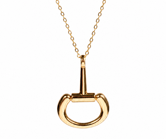 Central Park After Dark 316L Horsebit Adjustable Necklace