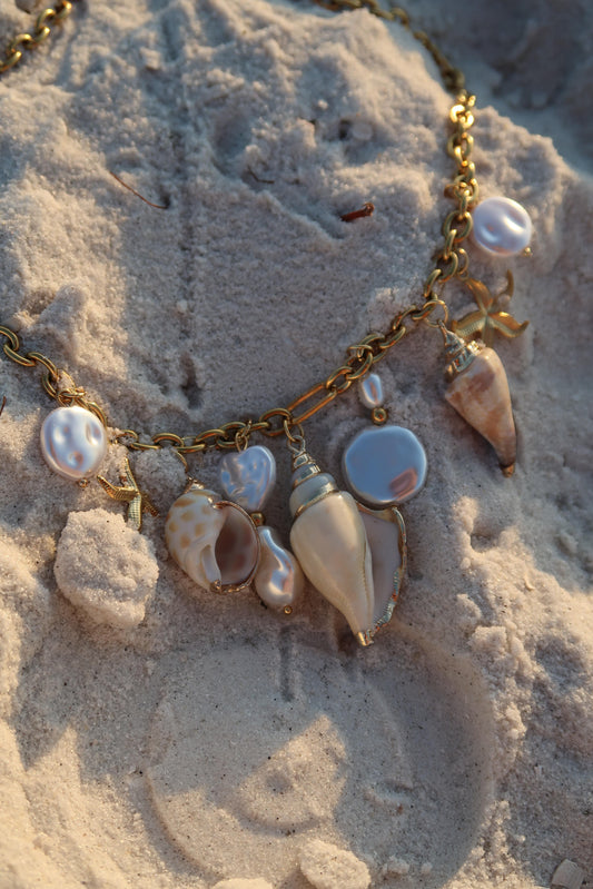 Island Charm 316L Stainless Steel Charm Necklace