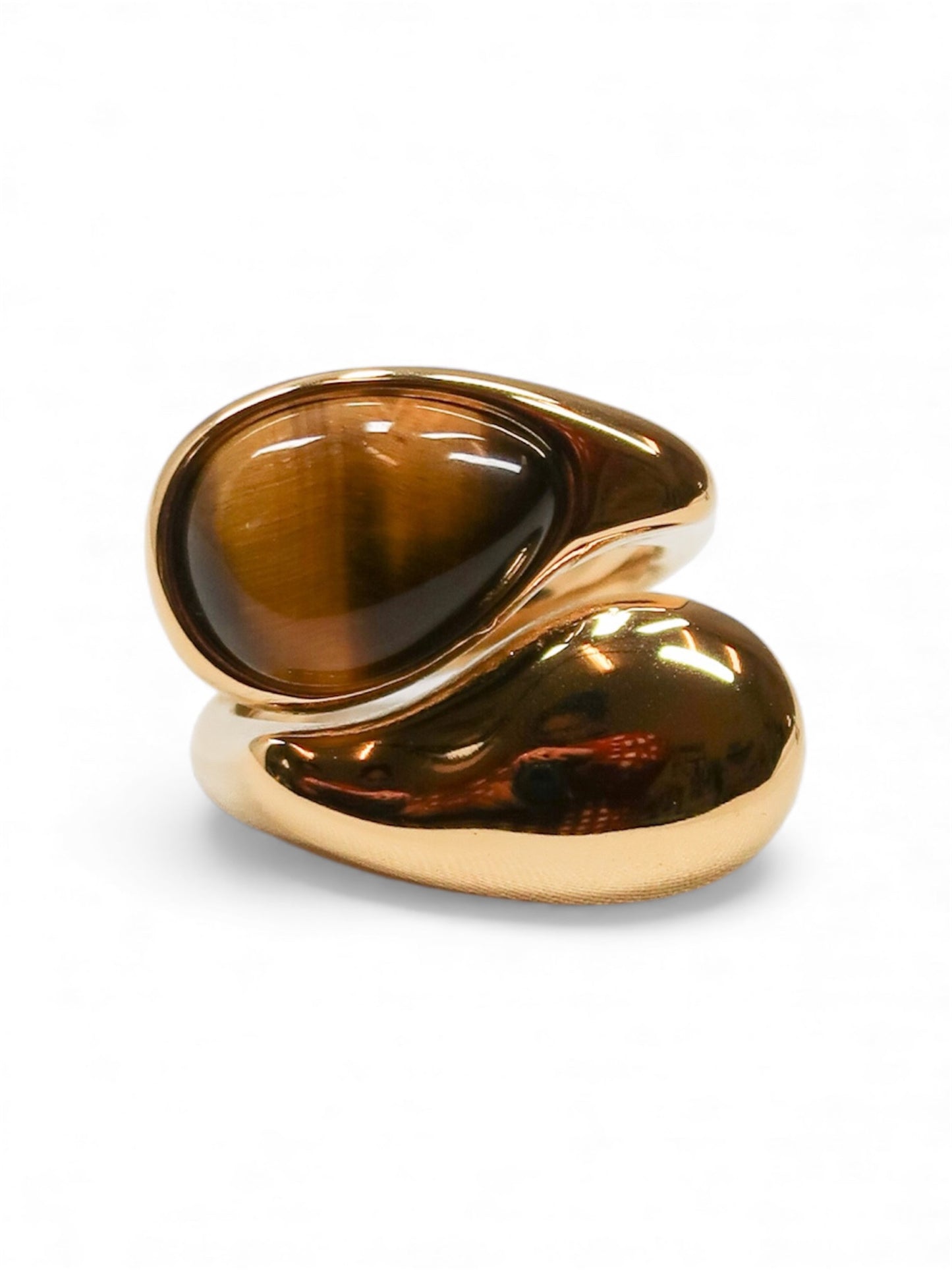 Main Character Adjustable 316L Stainless Steel Statement Ring