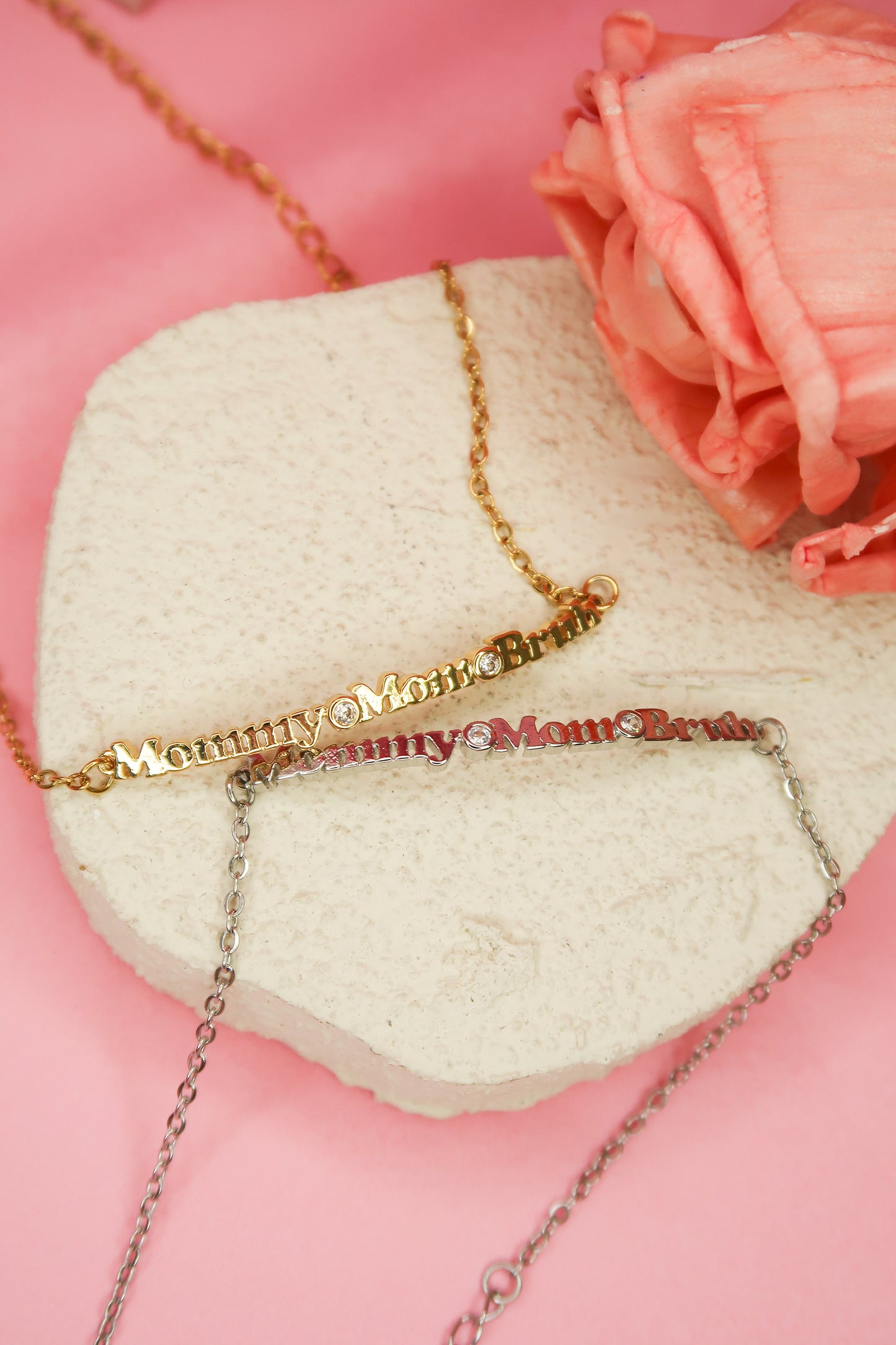 Mommy Mom Bruh 316L Stainless Steel Bracelet/Anklet