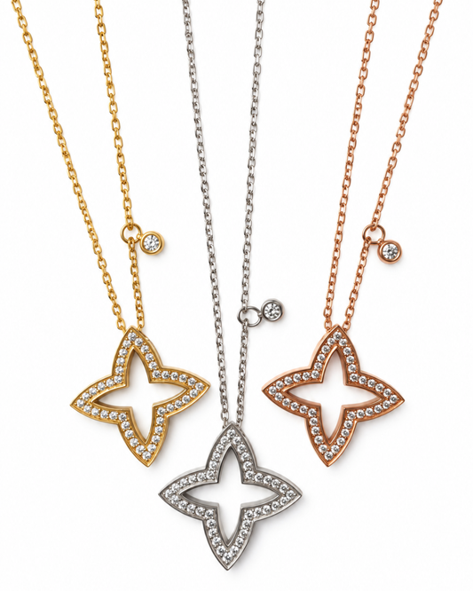 The Bijou Crystal Clover Trio