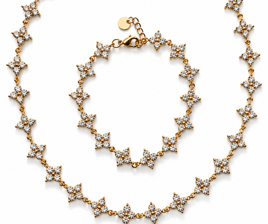 Everyday Luxury 5 PIece Crystal Clover Collection