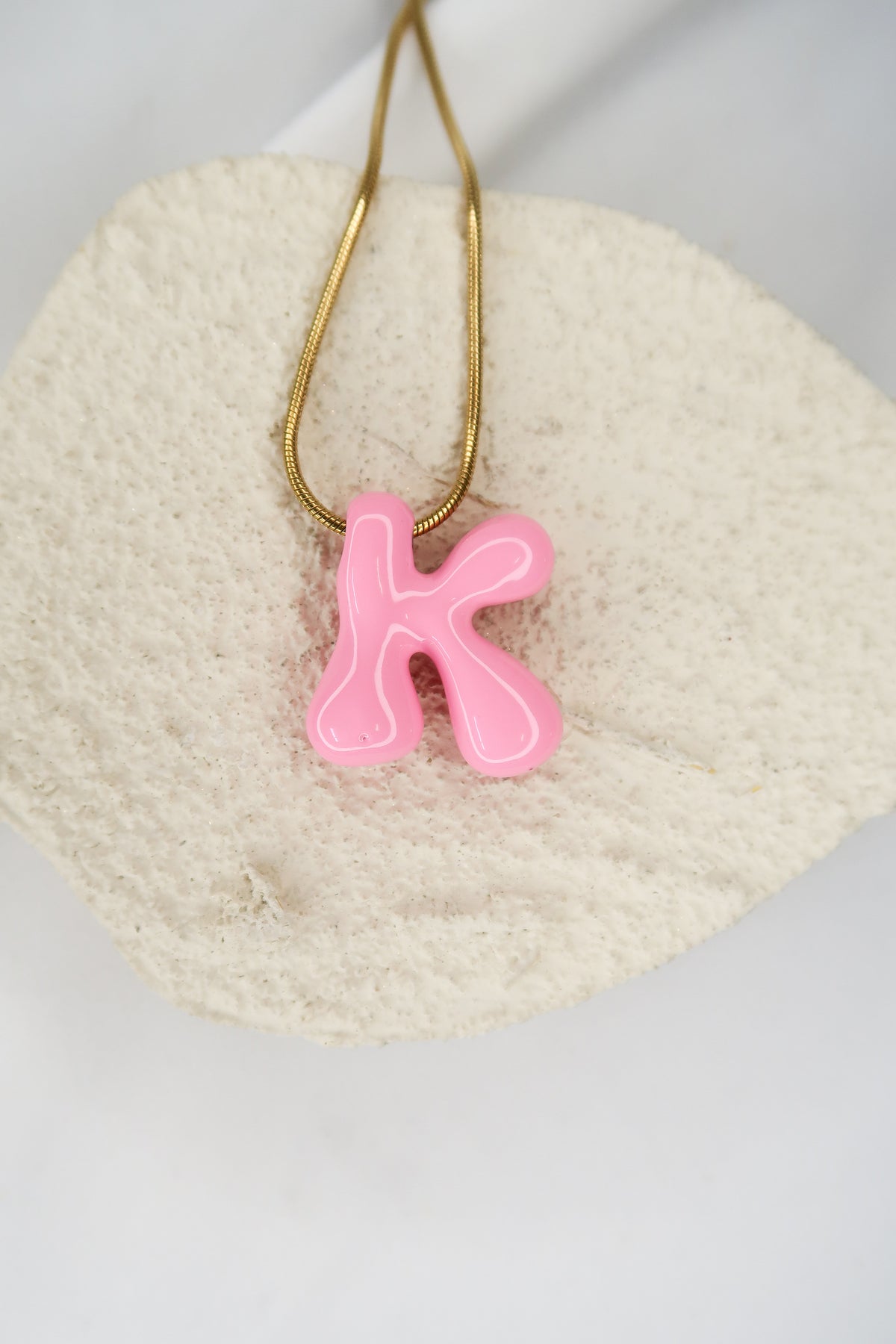 Call Me Carrie 316L Stainless Steel Letter Necklace