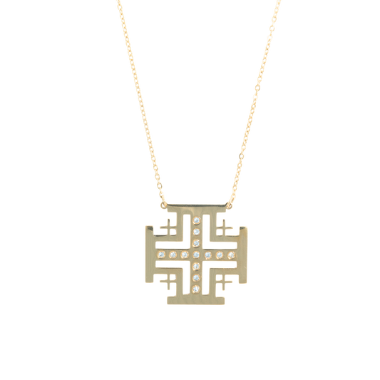 Kelsey’s Jerusalem Cross Necklace