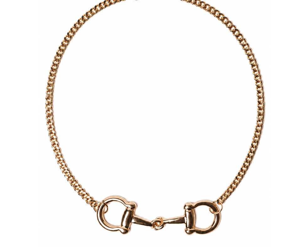 Marlowe Horsebit 316L Stainless Steel Necklace