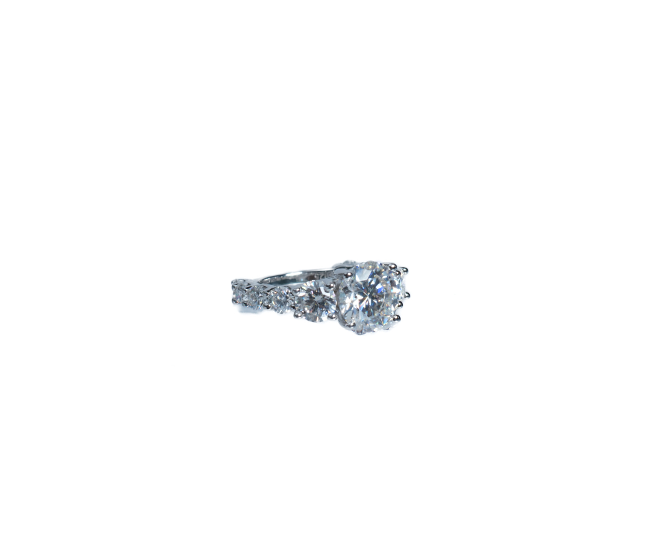HBIC 8ct Moissanite .925 Sterling Silver Ring