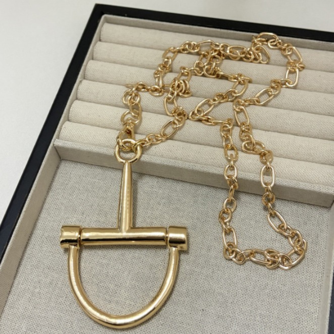 Bit Obsessed Statement 316L Stainless Steel Necklace