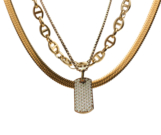Layering Essentials Necklace Trio Bundle