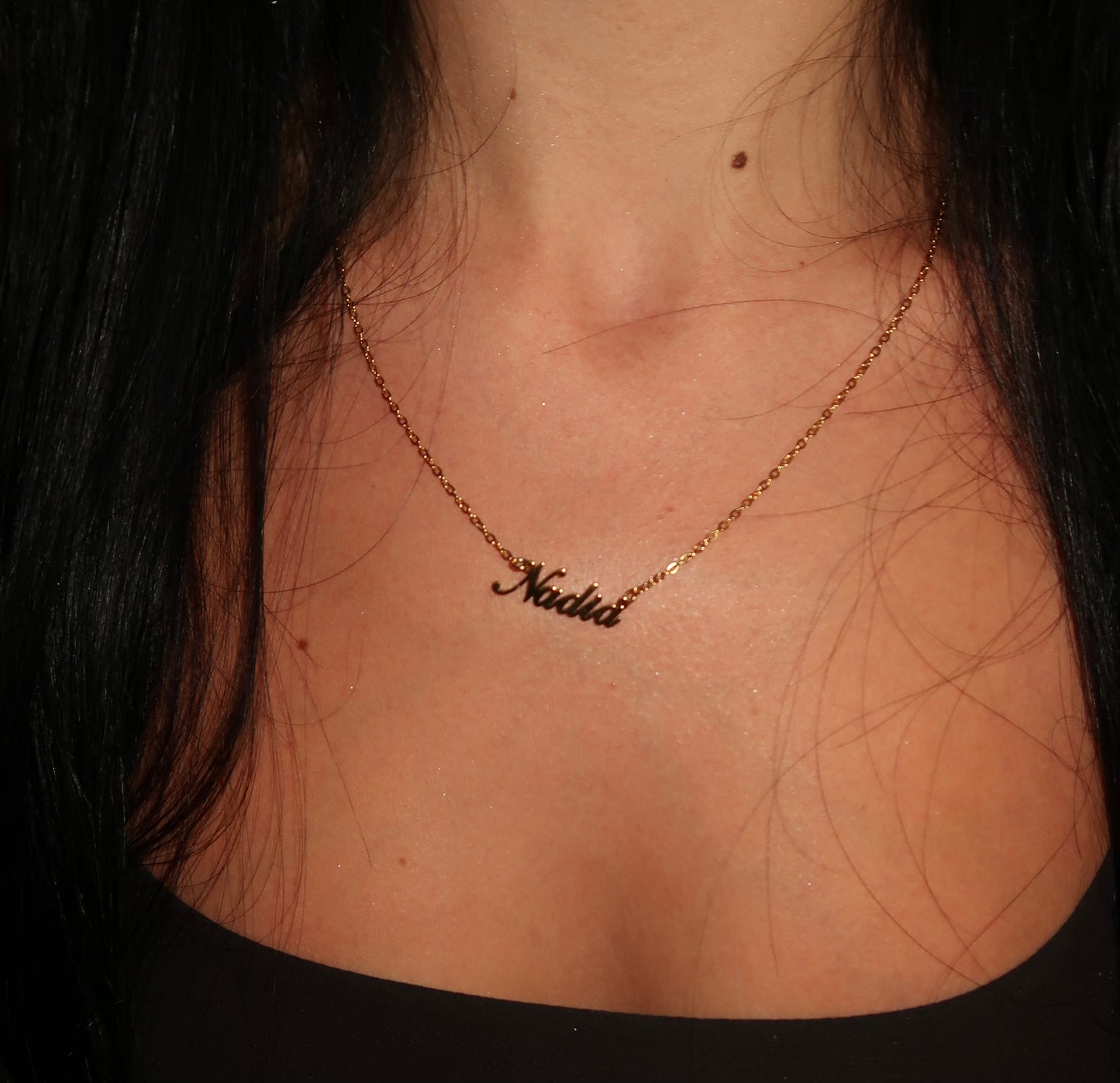 I'm a Catch Stainless Steel Nameplate Necklace