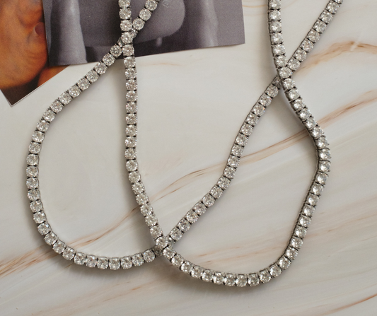 Odette 2.0 316L Stainless Steel 5MM Tennis Necklace