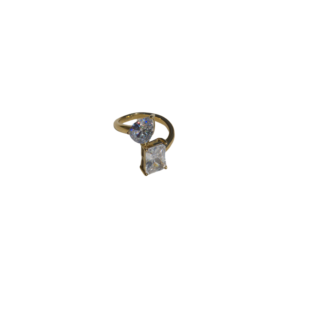 Gangstas Paradise Stainless Steel Adjustable Ring