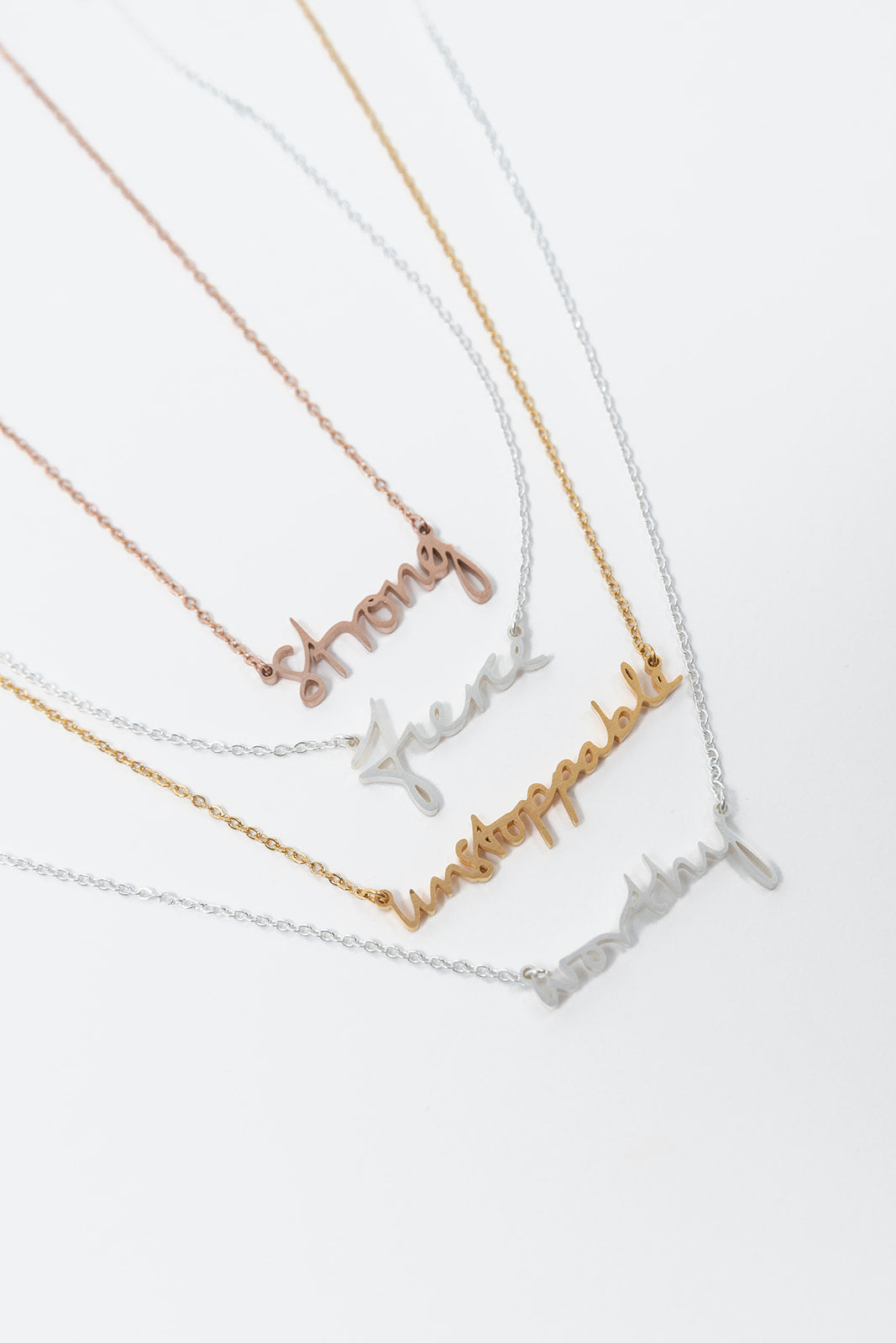 Absolute Affirmation 316L Stainless Steel Necklace