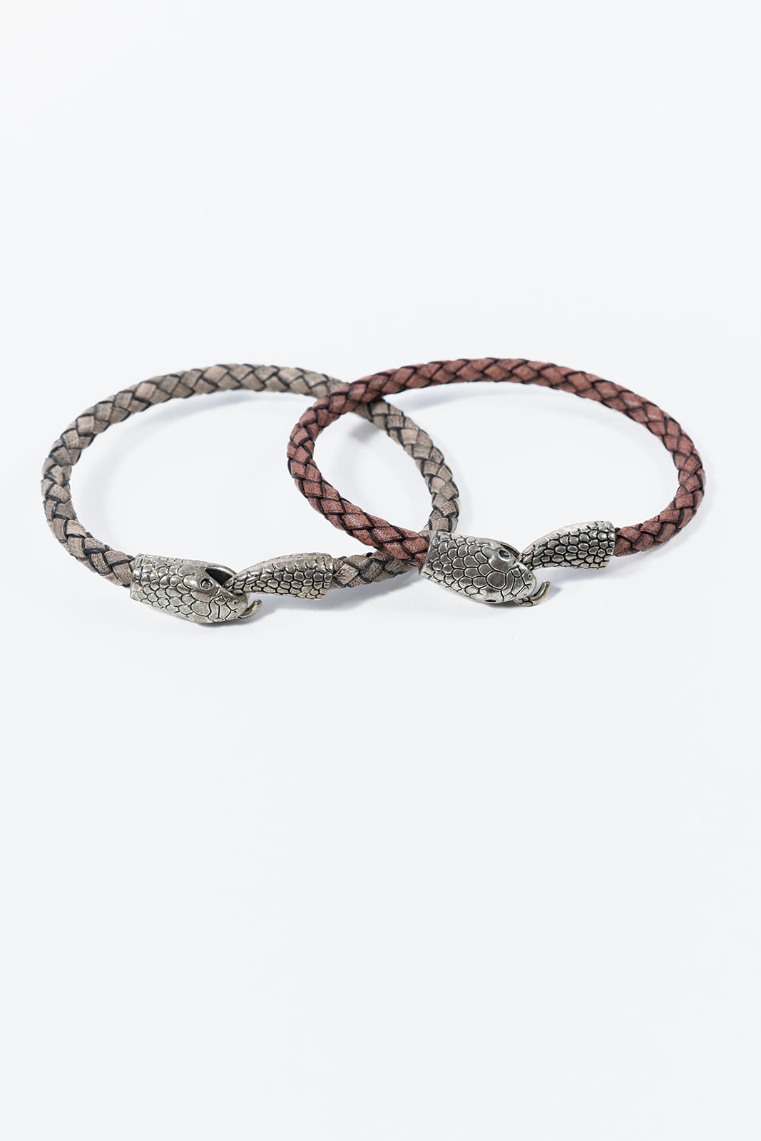 Cobra Genuine Leather Bracelet