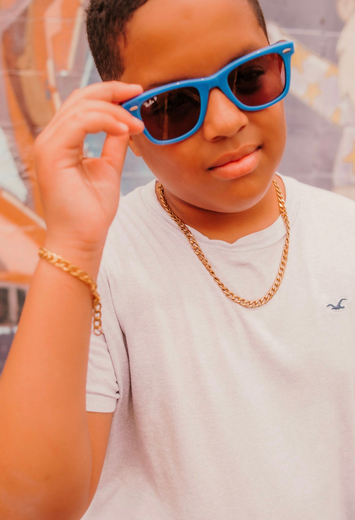 Luca Boys Cuban Link 2 Piece Set