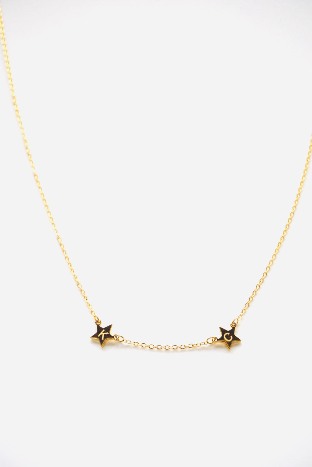 Engraved Abbie Star Necklace